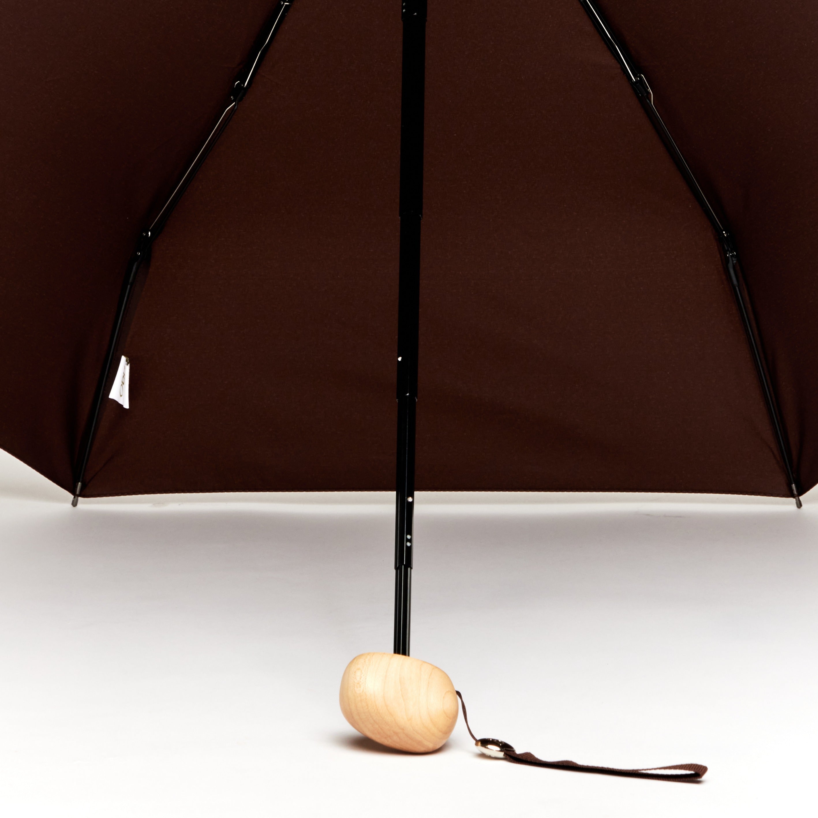 duckhead-the-mini-espresso-taschenschirm-braun-kompakt image 7