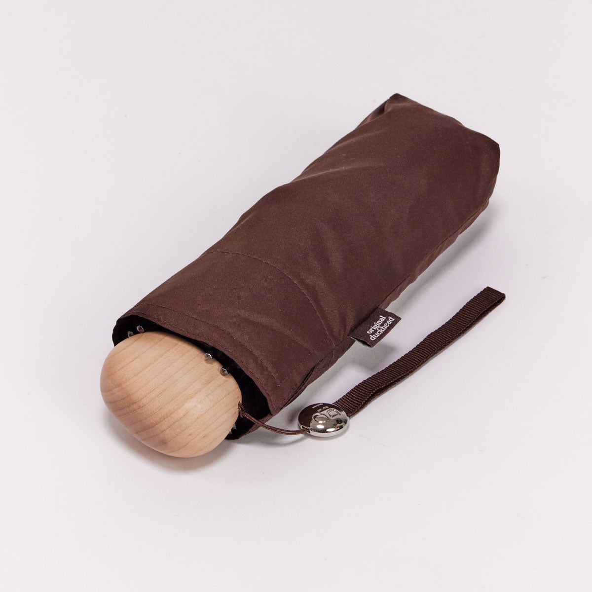 duckhead-the-mini-espresso-taschenschirm-braun-kompakt image 2