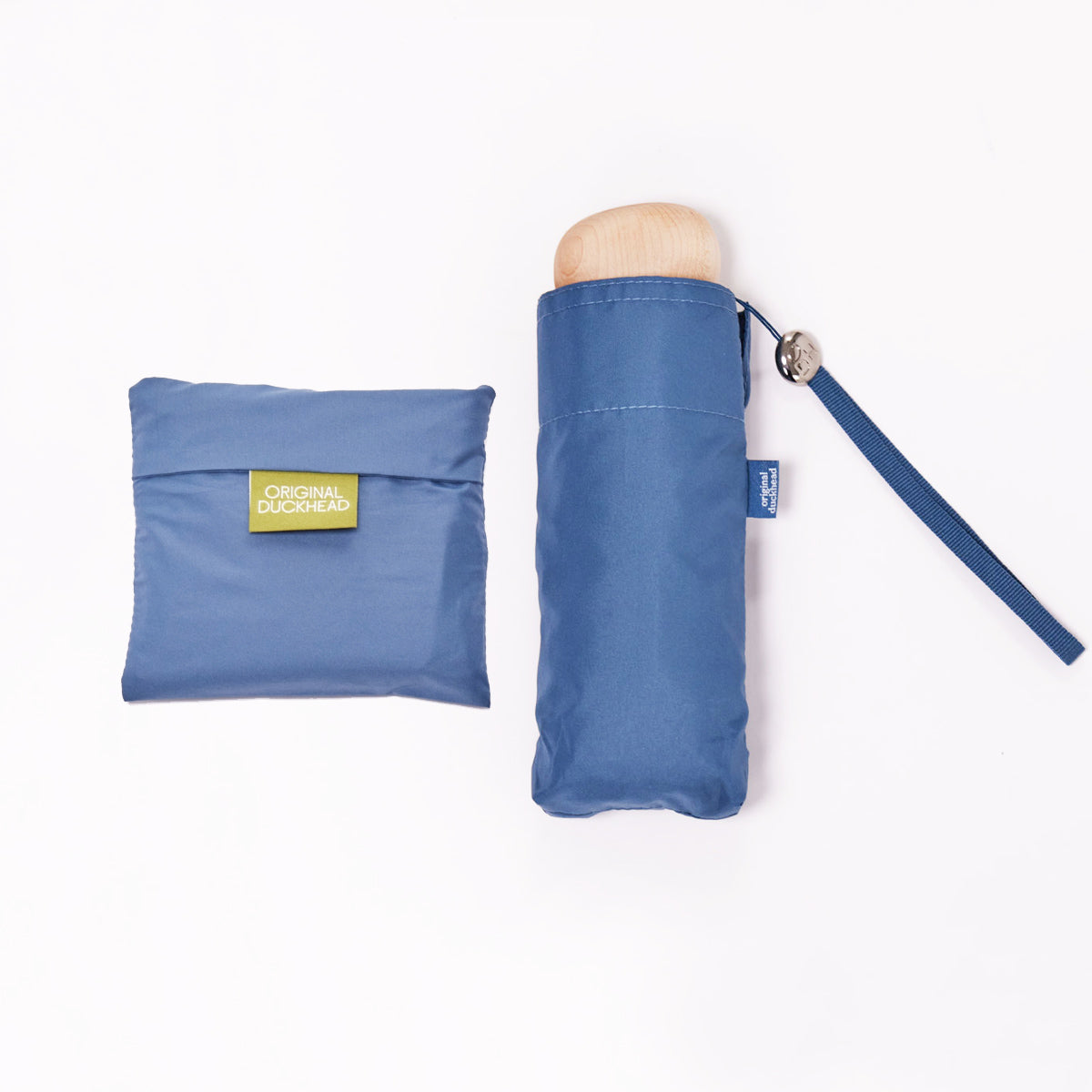 duckhead-bundles-taschenschirm-set-cowboy-blue-blau image 1