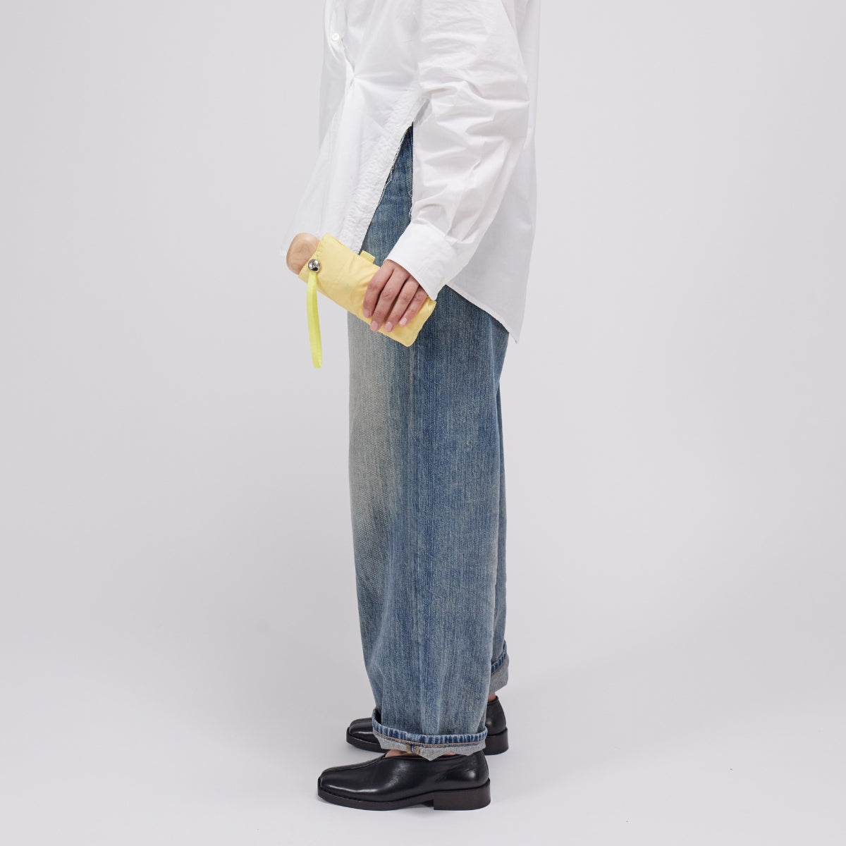 duckhead-the-mini-citron-taschenschirm-pastellgelb-recycling image 7