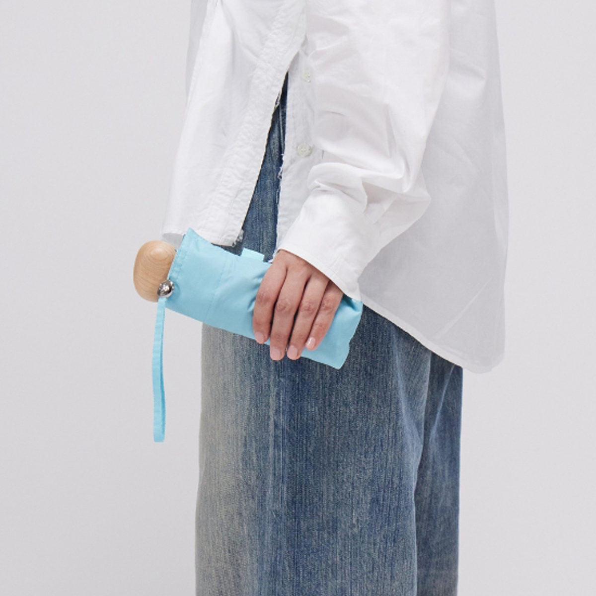 duckhead-the-mini-taschenschirm-popsicle-blue-kompakt image 1
