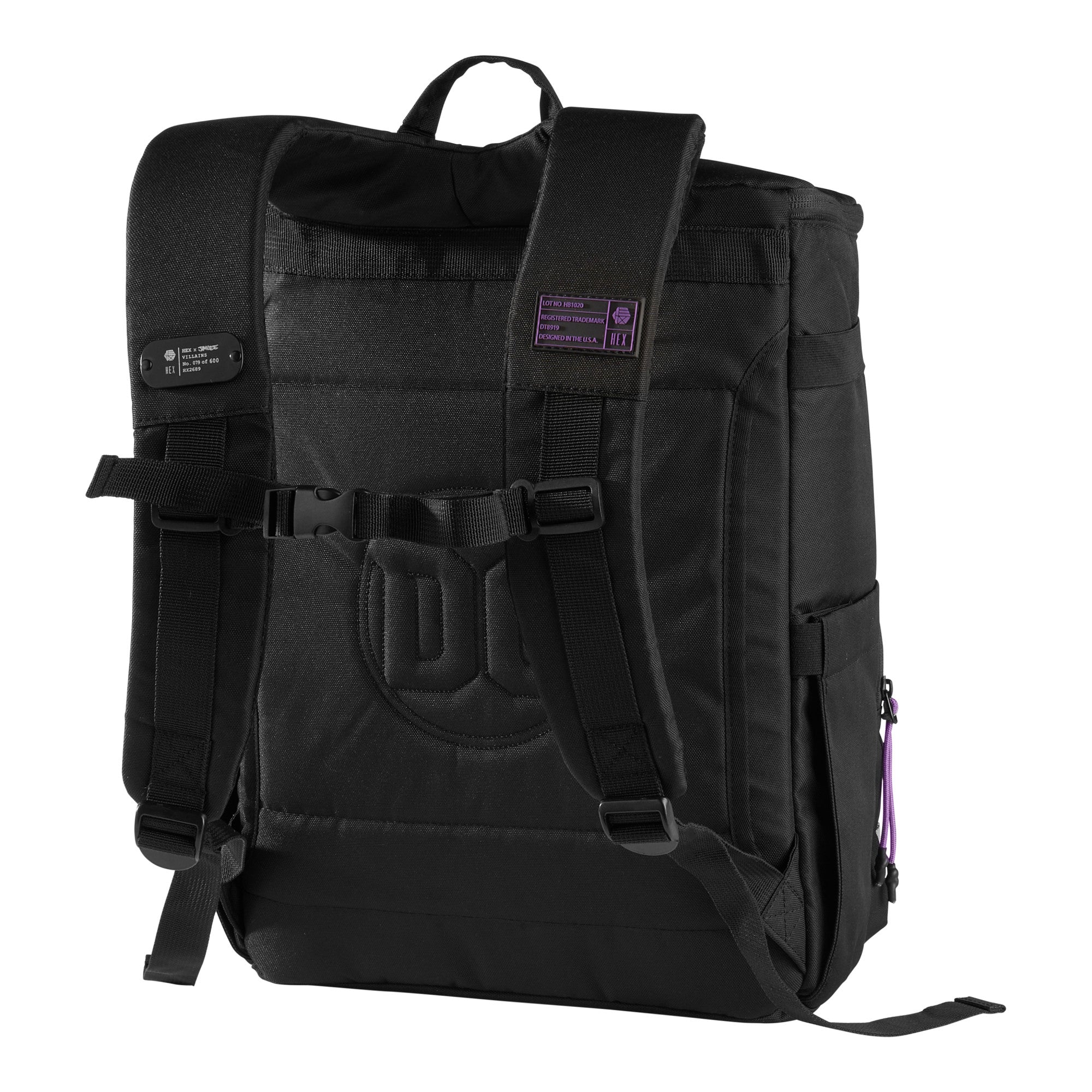 hex-jim-lee-comic-collector-backpack-v2-rucksack-villains image 2