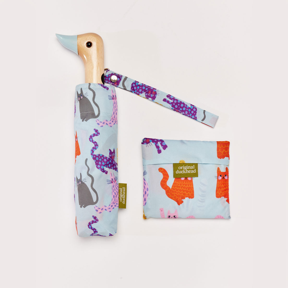 duckhead-bundles-ice-arty-cats-schirm-tasche-set image 1