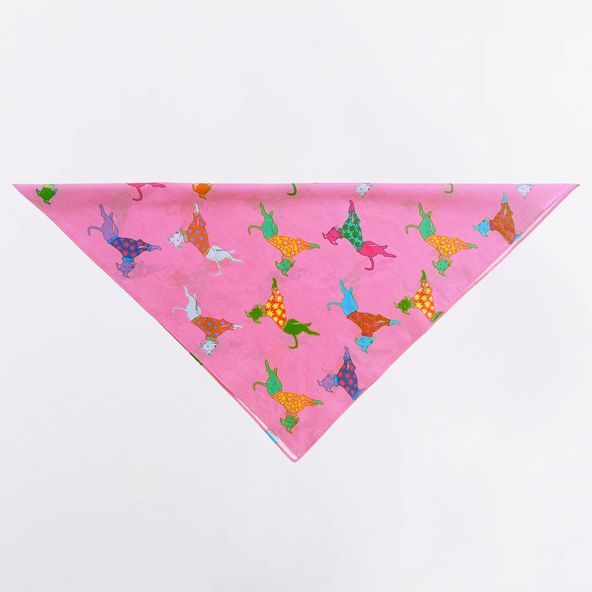 duckhead-dog-bandanas-dogs-in-pink-hundehalstuch-rosa image 3