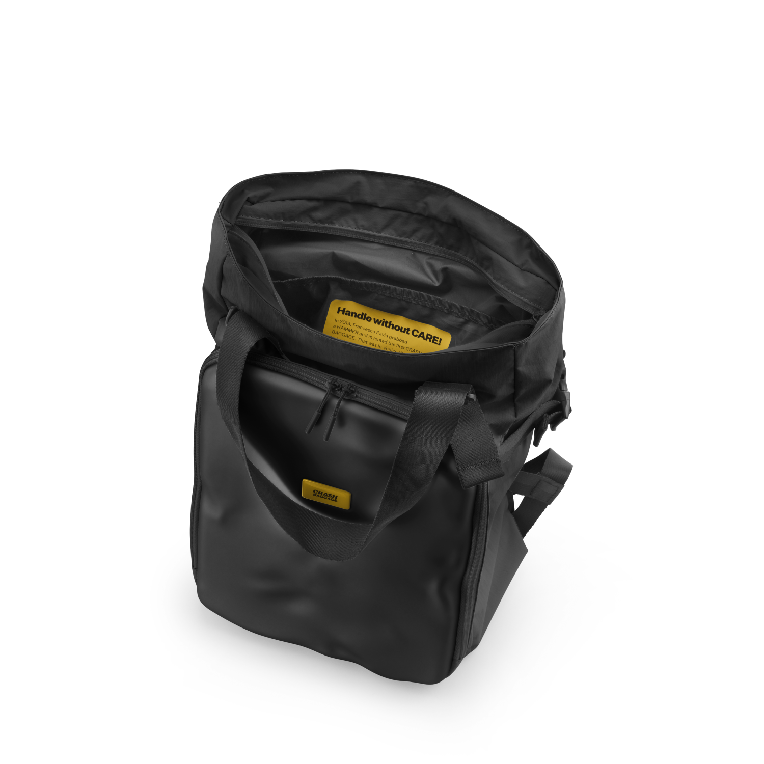 crash-baggage-tote-bag-2-0-rucksack-18l-laptop-15-zoll image 2