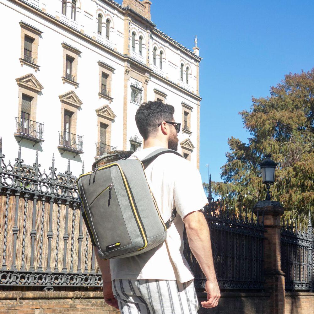 cabin-max-manhattan-rucksack-20l-40x25x20-yellow-handgep-ck image 6
