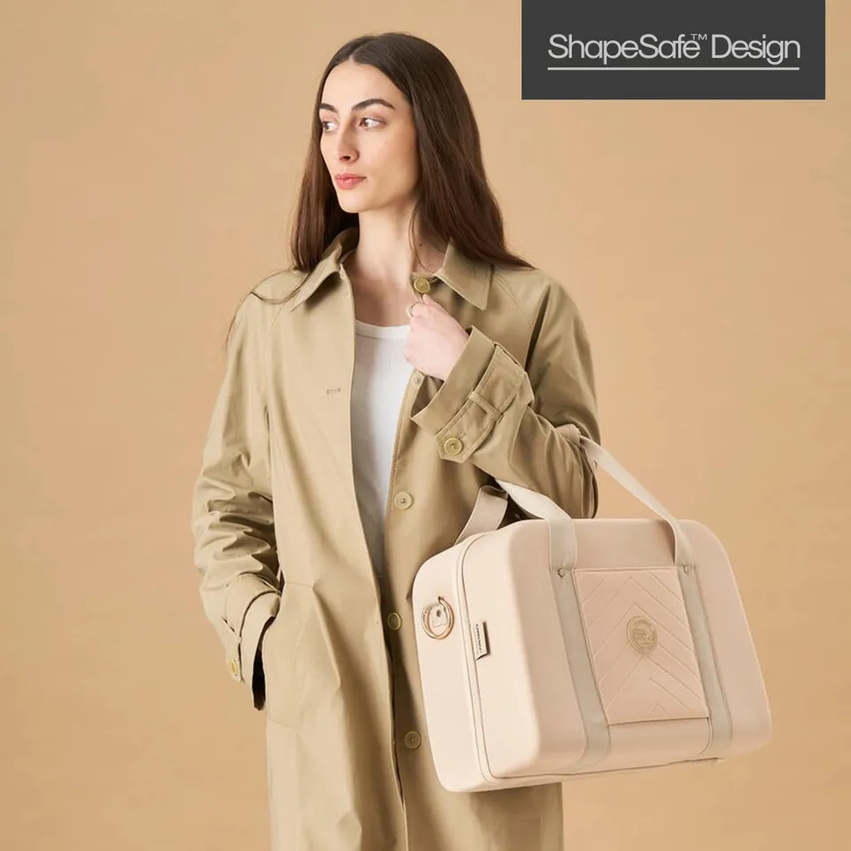 cabin-max-paxos-holdall-24l-40x30x20-shapesafe-cream image 1