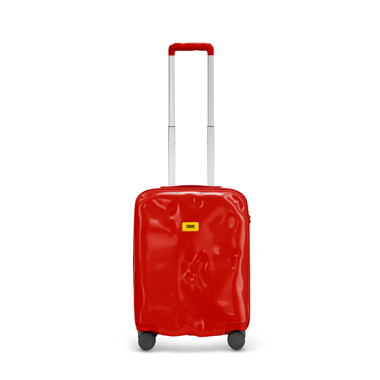 crash-baggage-icon-hartschalenkoffer-rot-dellen-design image 7