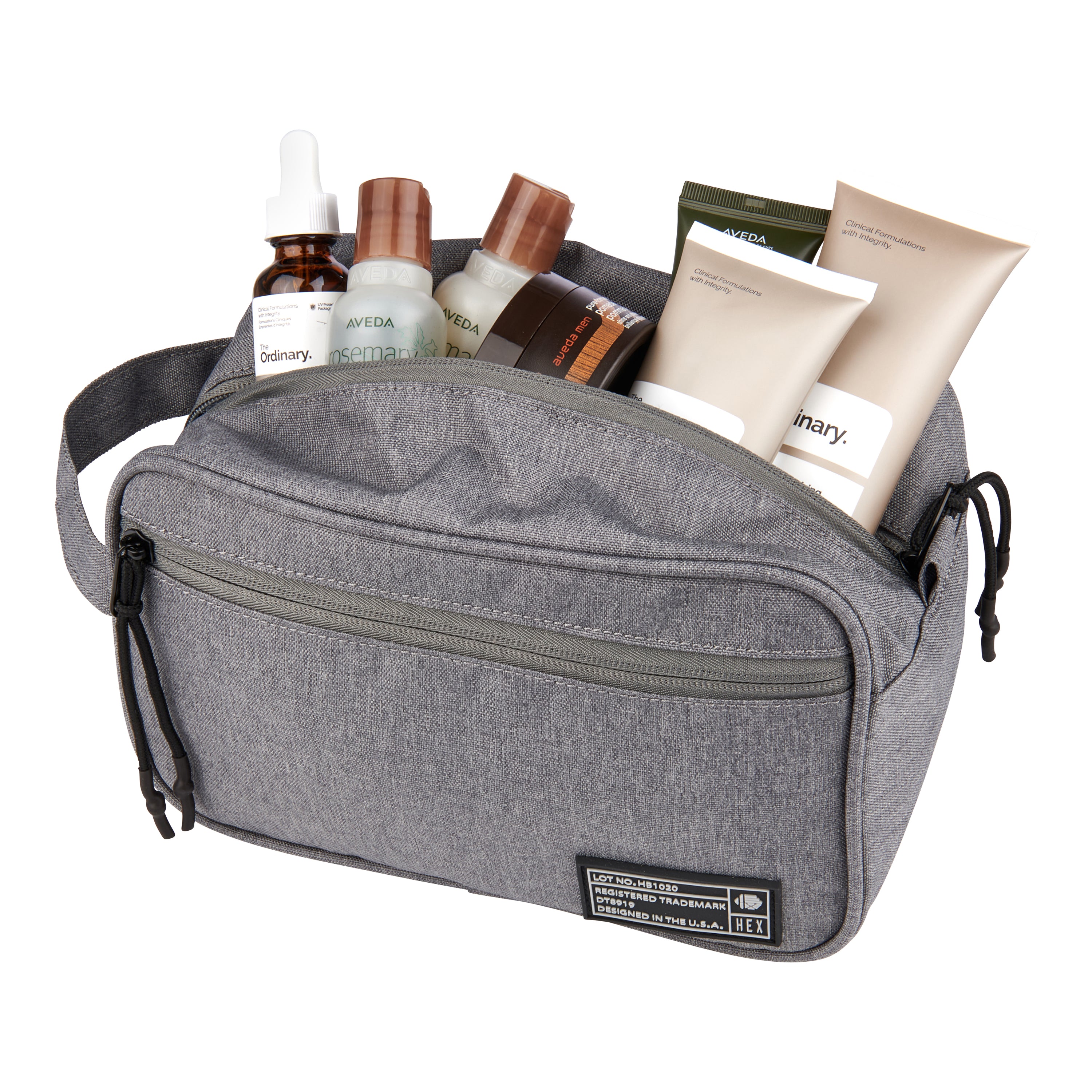 hex-aspect-kulturtasche-charcoal-waschtasche-grau-reise image 6