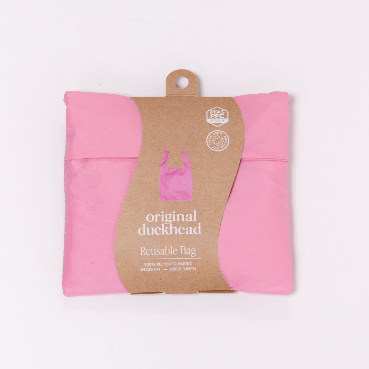 duckhead-the-bag-fraise-einkaufstasche-pink-recycelt image 4