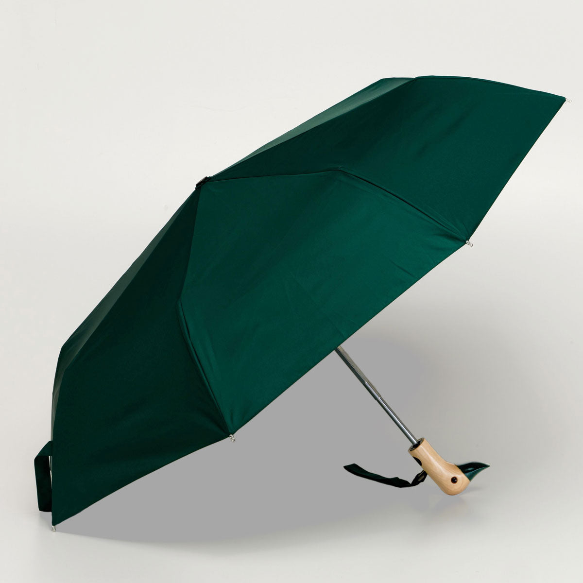 the-duckhead-forest-green-regenschirm-kompakt-recycelt image 1