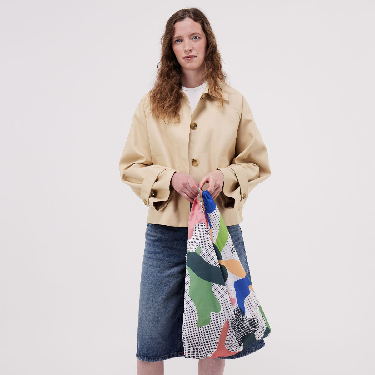 duckhead-the-bag-dots-einkaufstasche-faltbar-recycelt image 2