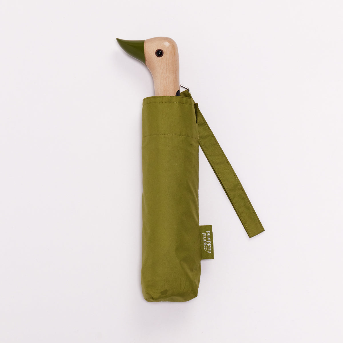 the-duckhead-olive-regenschirm-kompakt-recycelt image 4