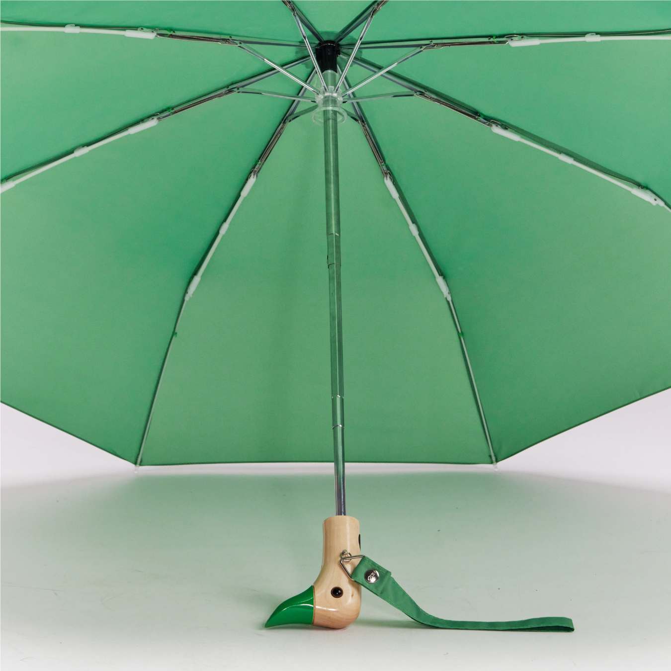 duckhead-the-duckhead-matcha-taschenschirm-kompakt-gr-n-recycelt image 4