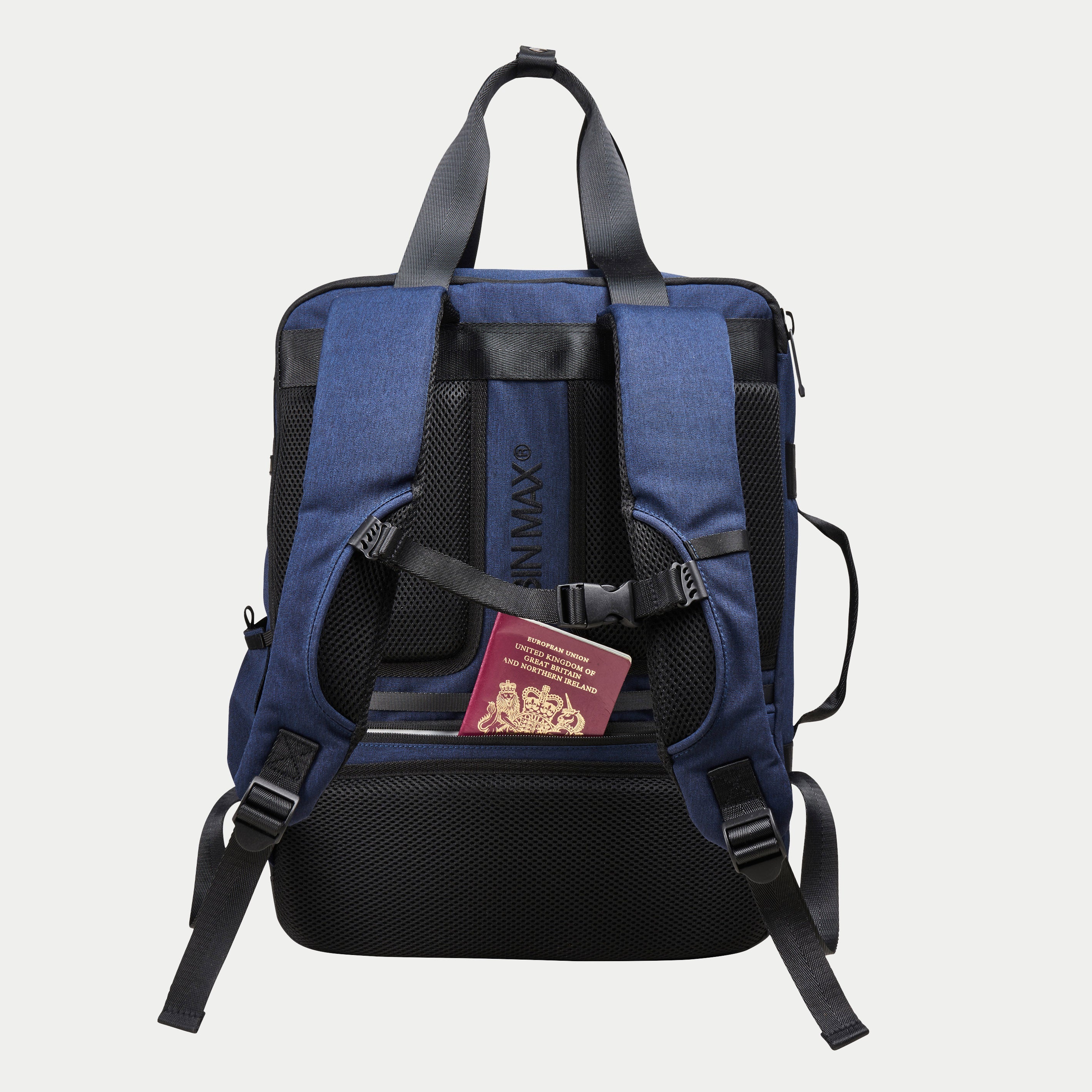 cabin-max-memphis-30l-travel-backpack-rpet-ink-blue image 7