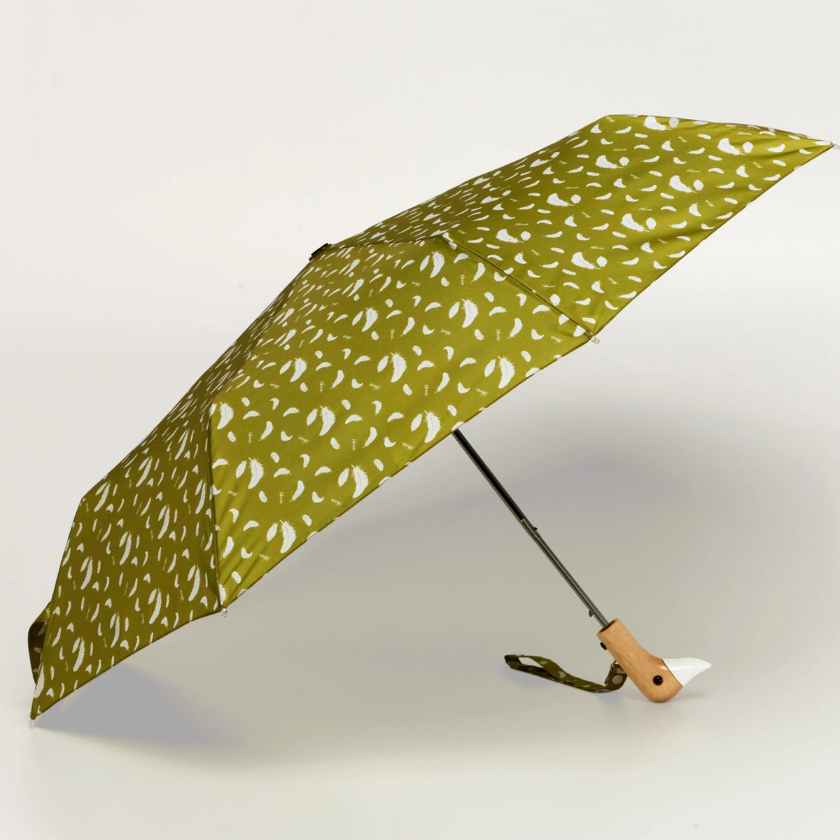 duckhead-the-duckhead-nanga-compact-regenschirm-khaki image 4