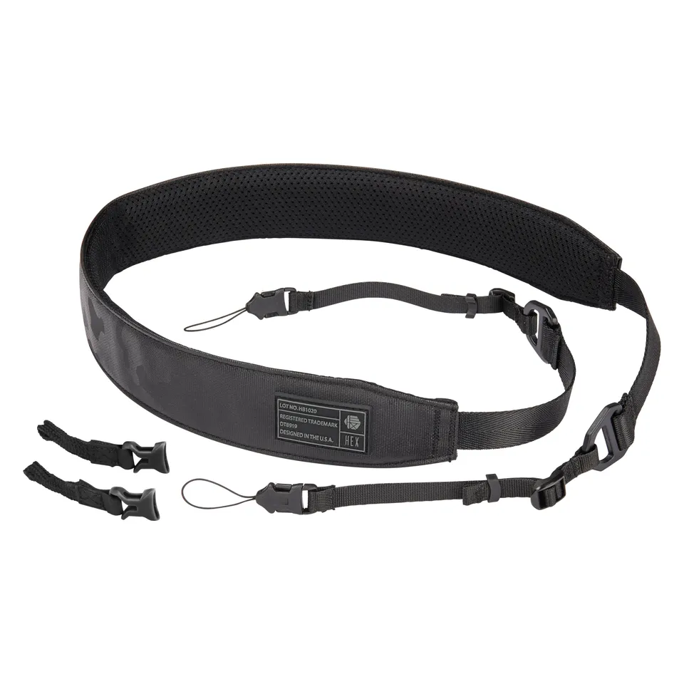 hex-ranger-camera-strap-kameragurt-blackout-camo image 1