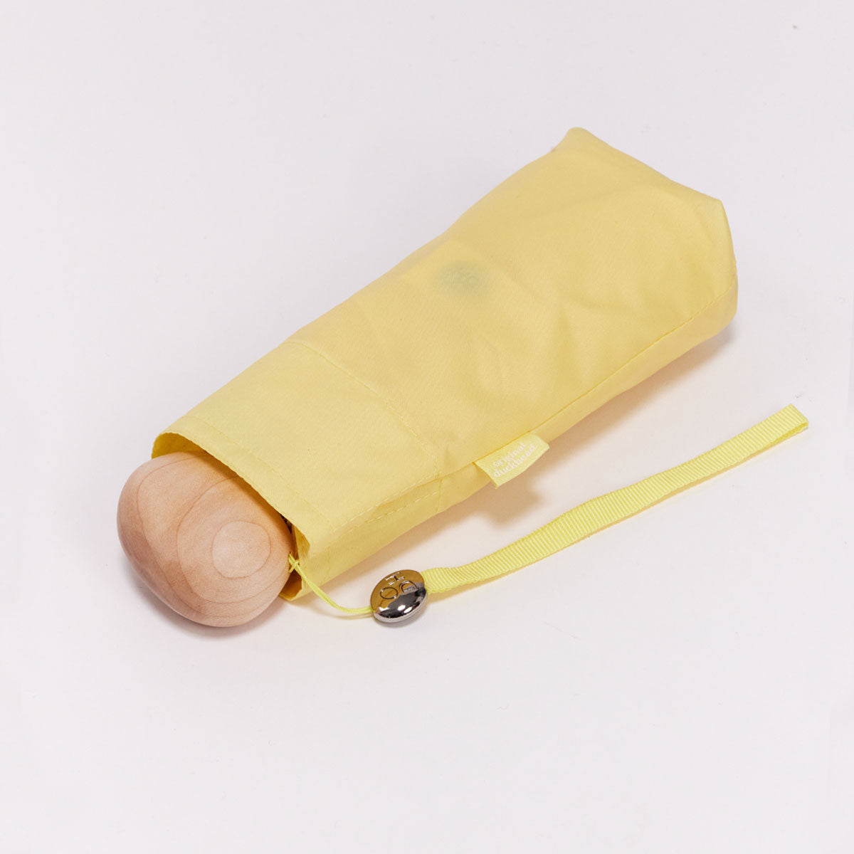 duckhead-the-mini-citron-taschenschirm-pastellgelb-recycling image 3
