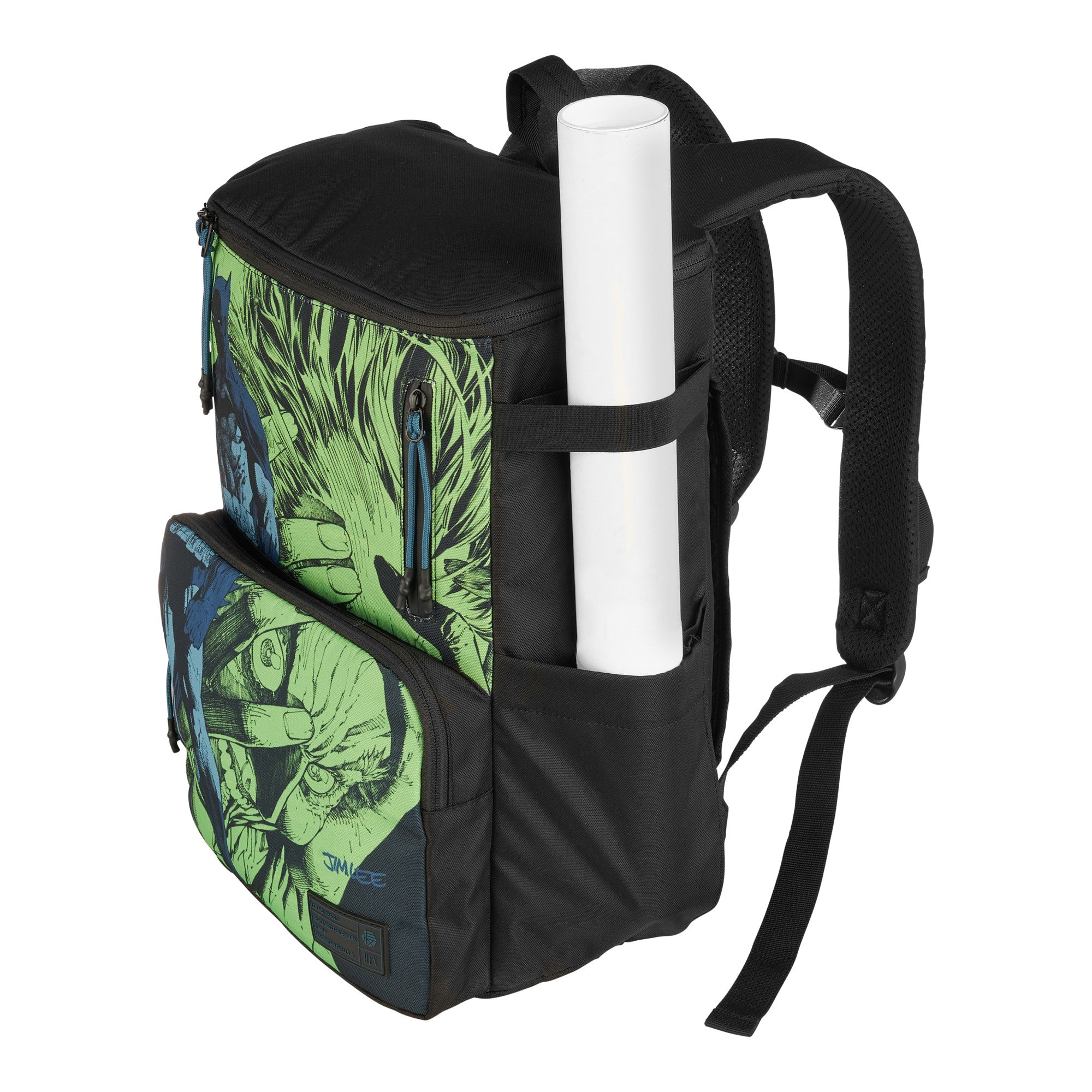 hex-jim-lee-batman-vs-joker-rucksack-19l-comic-fach image 5