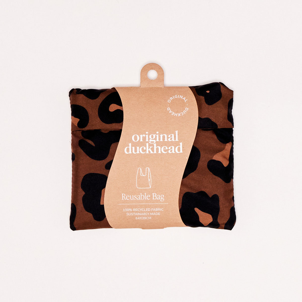 duckhead-the-bag-leopard-einkaufstasche-animalprint-faltbar image 4