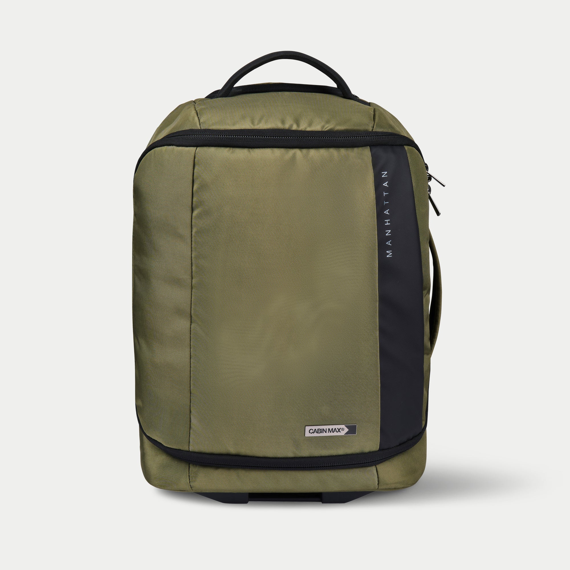 cabin-max-manhattan-pro-trolley-30l-45x36x20-moss-green-laptop image 1