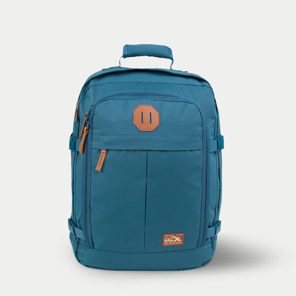 cabin-max-metz-30l-handgep-ck-rucksack-rpet-petrol-blue image 2