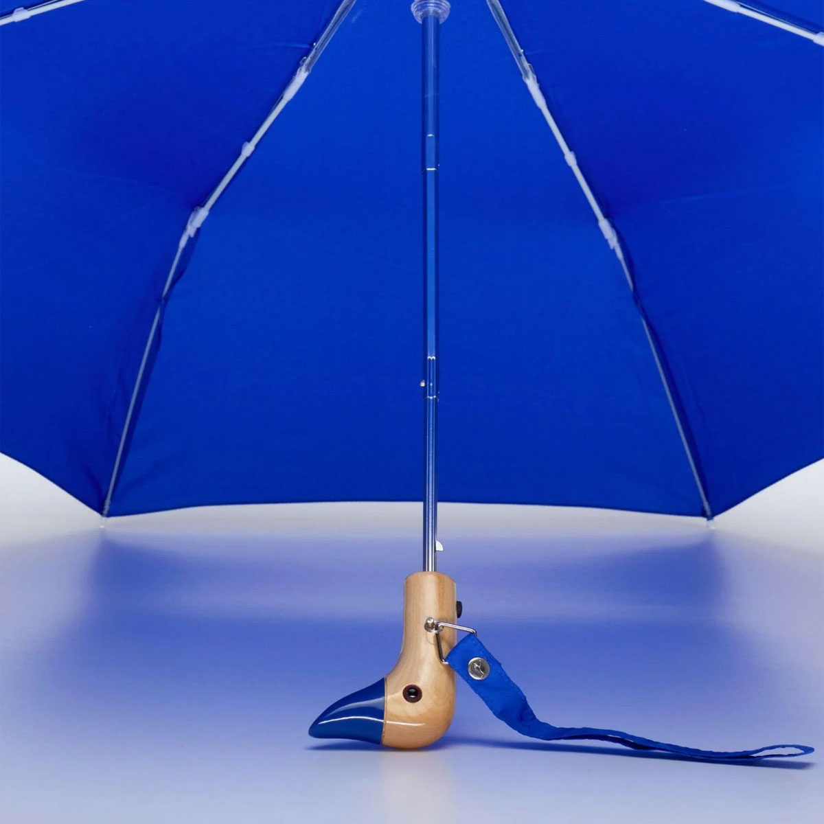 duckhead-the-duckhead-regenschirm-cobalt-blue-kompakt image 5