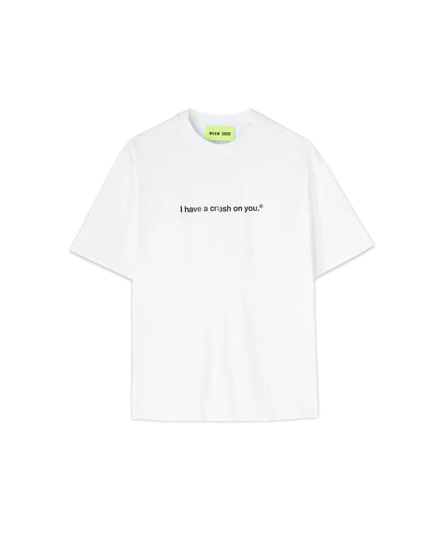 crash-baggage-msgm-t-shirt-baumwolle-gr-e-m image 1