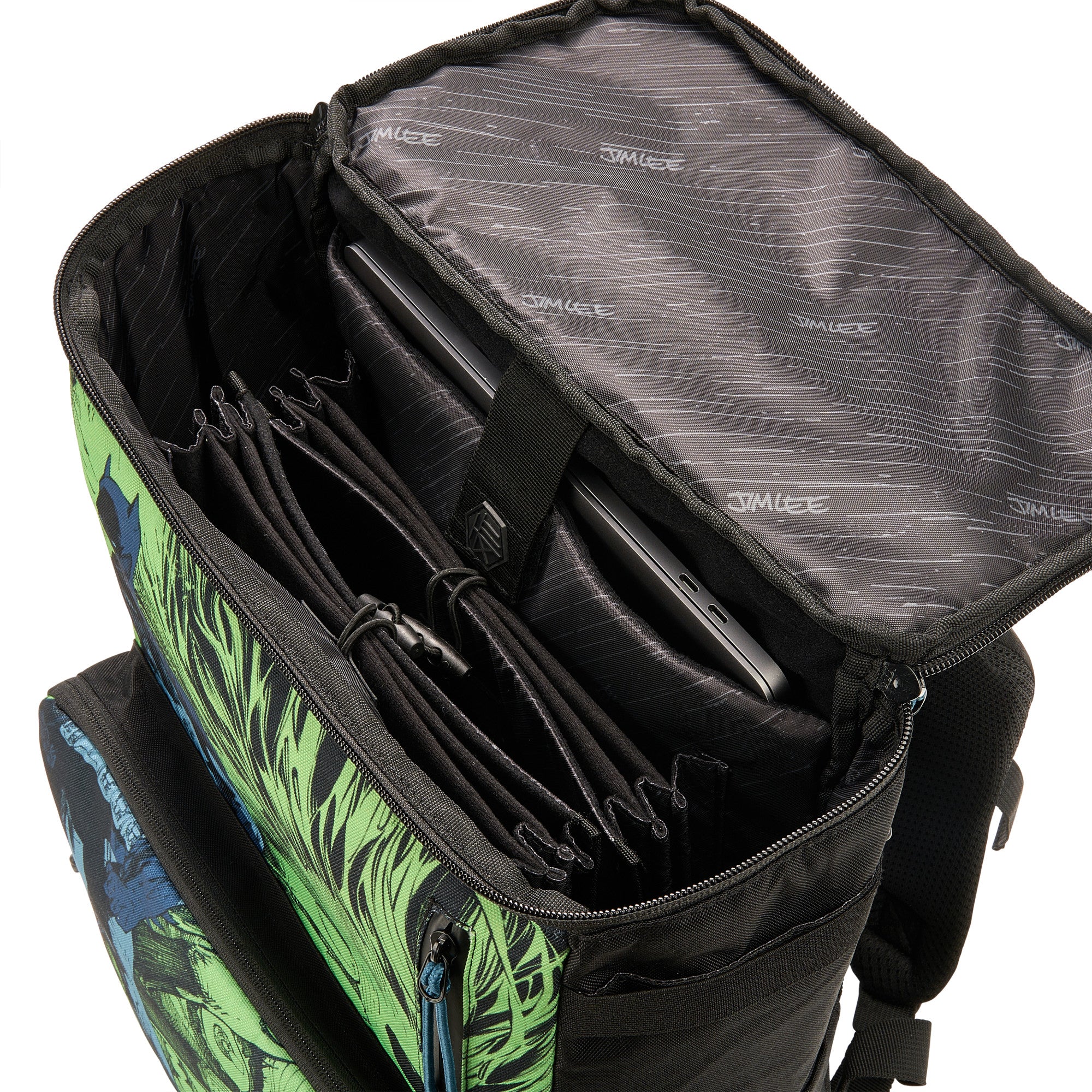 hex-jim-lee-batman-vs-joker-rucksack-19l-comic-fach image 6