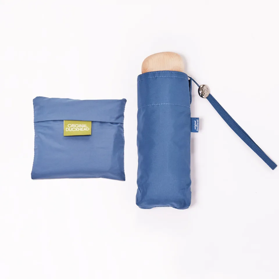 duckhead-bundles-taschenschirm-set-cowboy-blue-blau image 1
