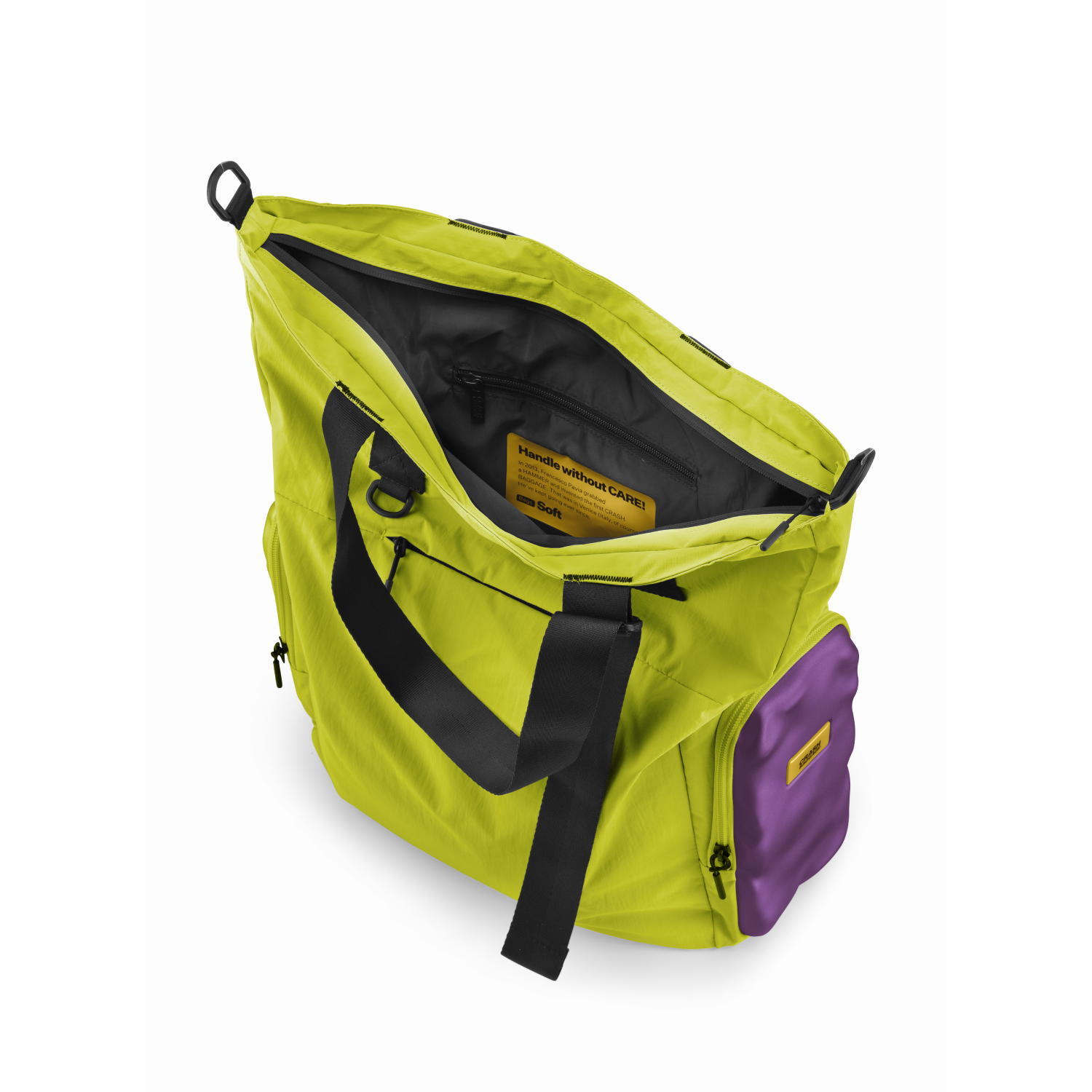 crash-baggage-side-tote-bag-shopper-20-5-l-wasserfest-schwarz image 5
