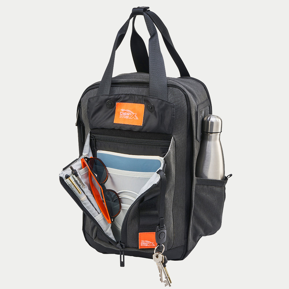 cabin-max-memphis-20l-handgep-ck-rucksack-40x20x25-grau image 4