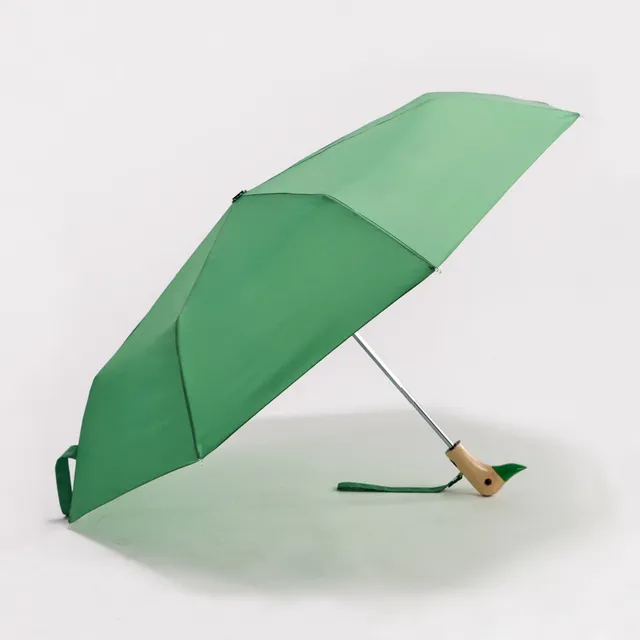 duckhead-the-duckhead-matcha-taschenschirm-kompakt-gr-n-recycelt image 1