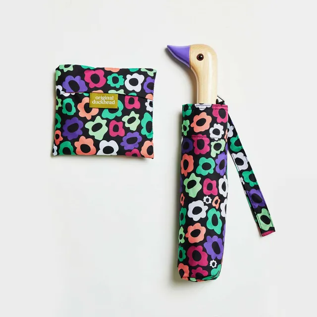 duckhead-flower-maze-bundle-regenschirm-tasche-set-blumen image 1