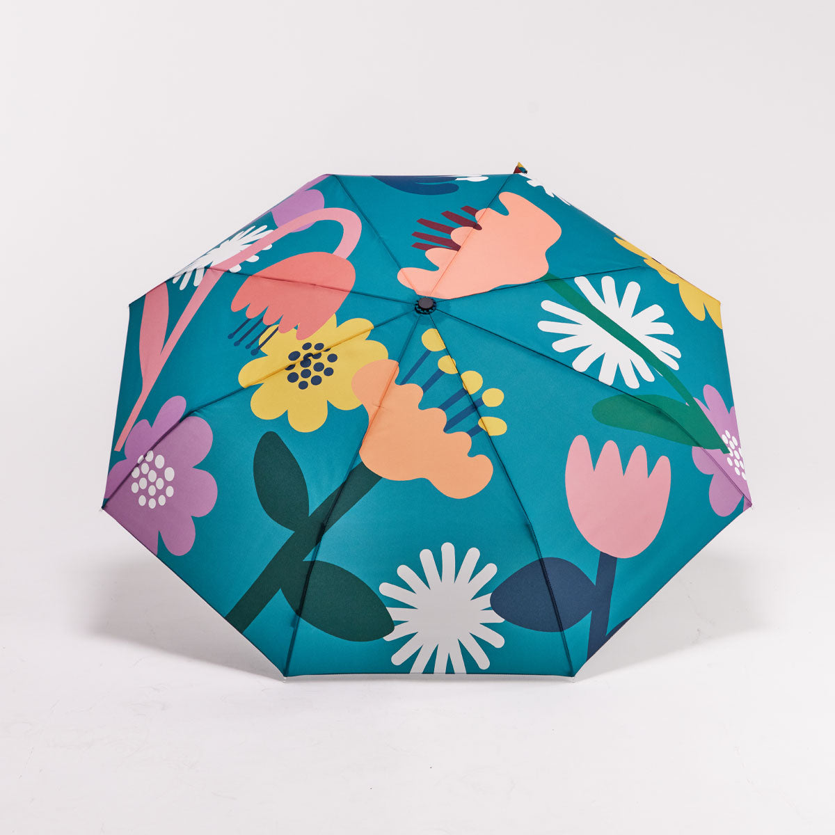 duckhead-the-duckhead-bloom-taschenschirm-blumen-ente image 3