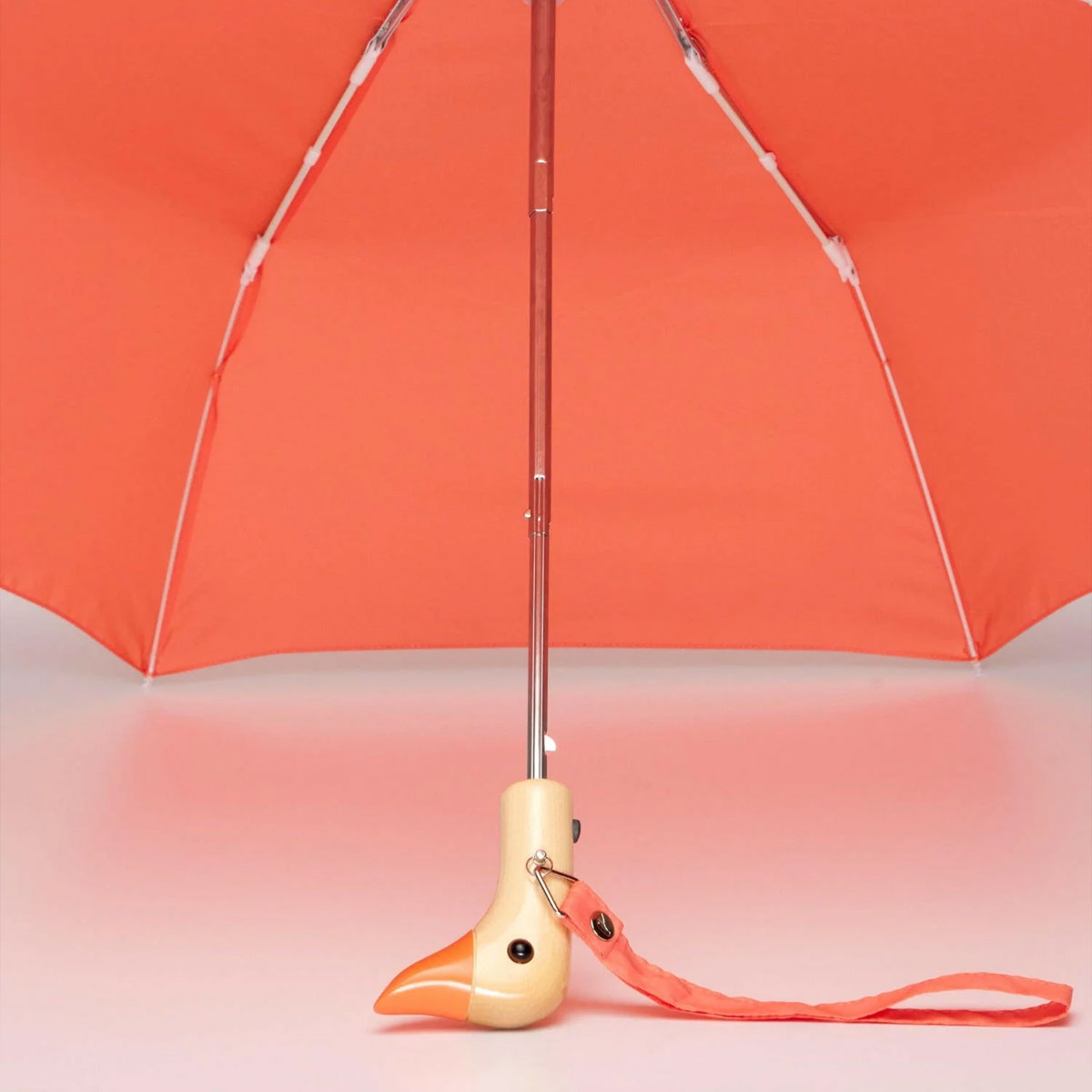 duckhead-the-duckhead-regenschirm-peach-recycelt image 4