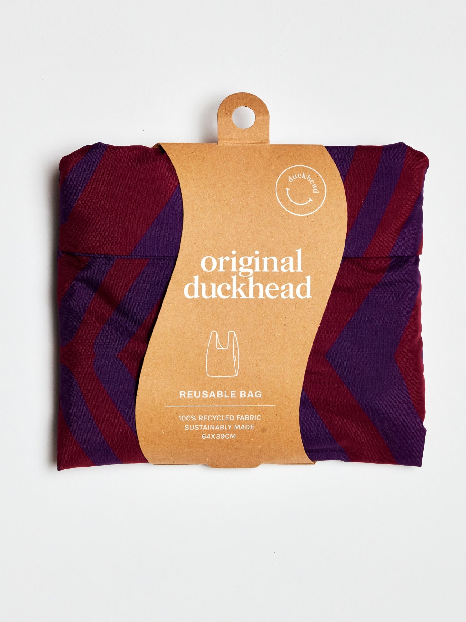 duckhead-the-bag-einkaufstasche-swirl-in-pink-recycelt-leicht image 3