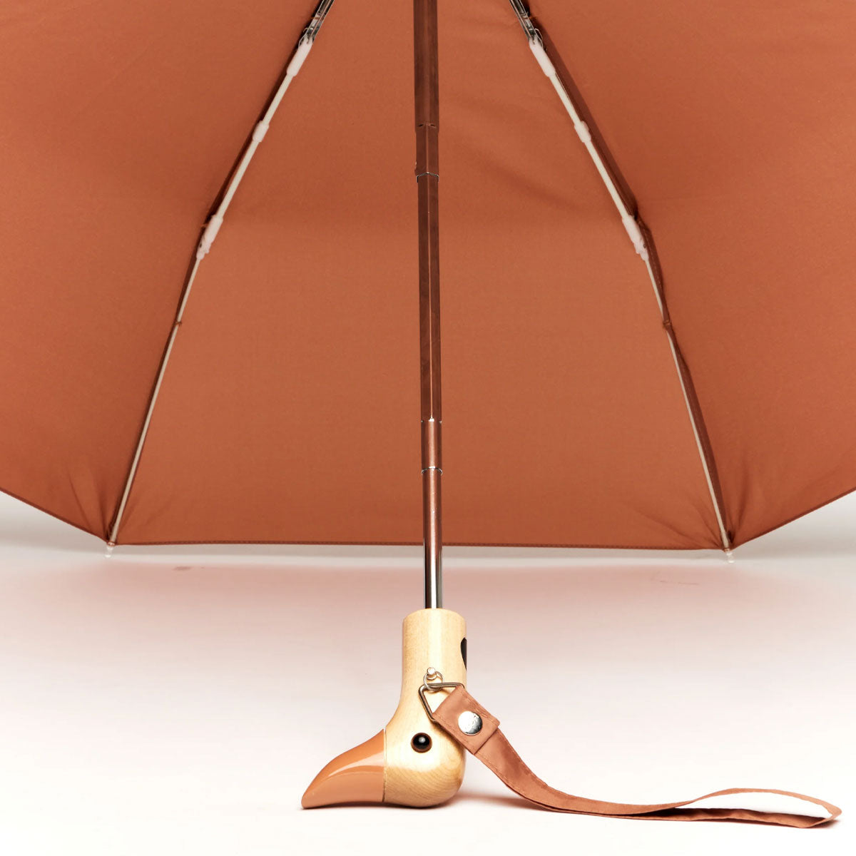 duckhead-the-duckhead-mocha-mousse-taschenschirm-kompakt-braun-recycelt image 6