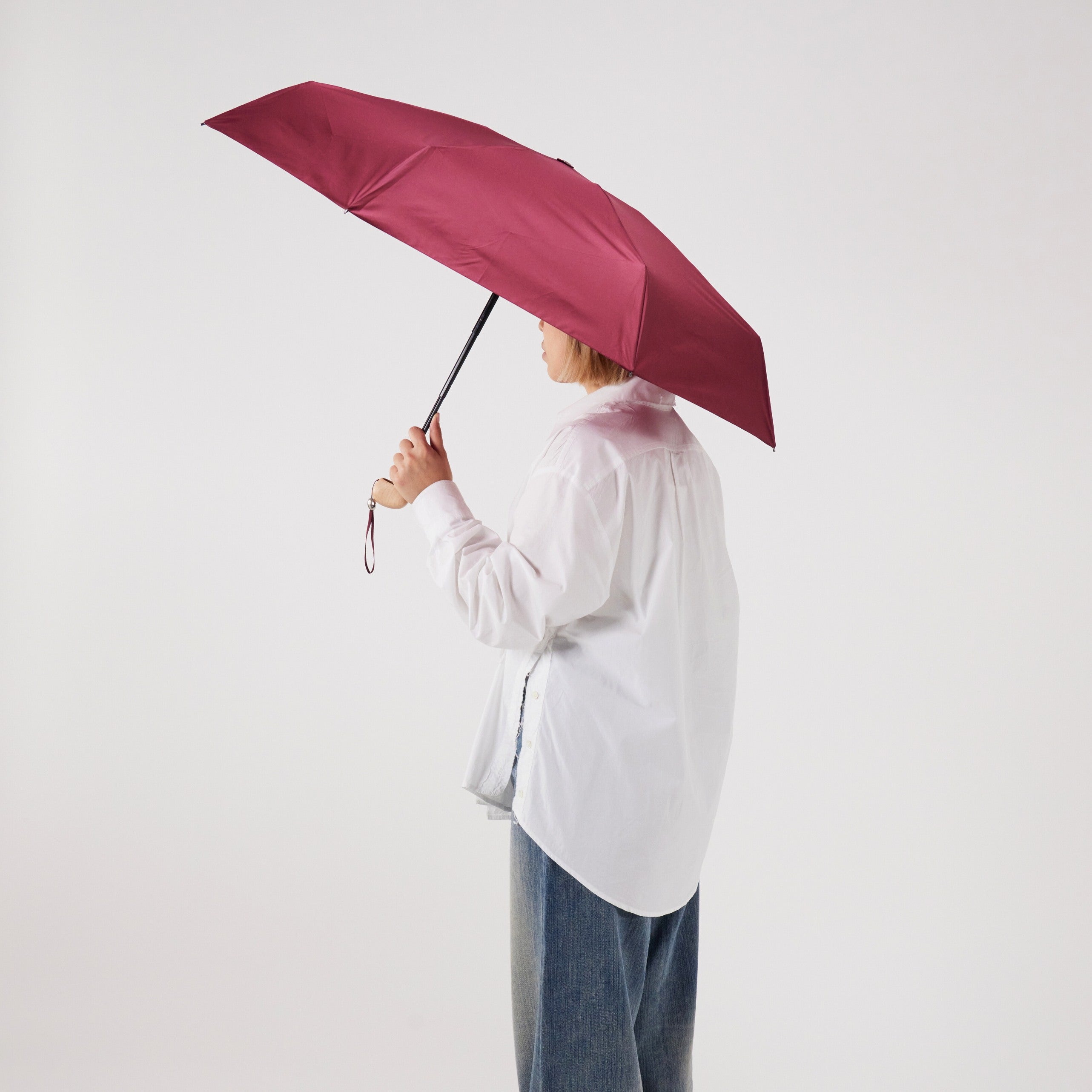 duckhead-the-mini-cherry-taschenschirm-kirschrot-ultrakompakt image 3