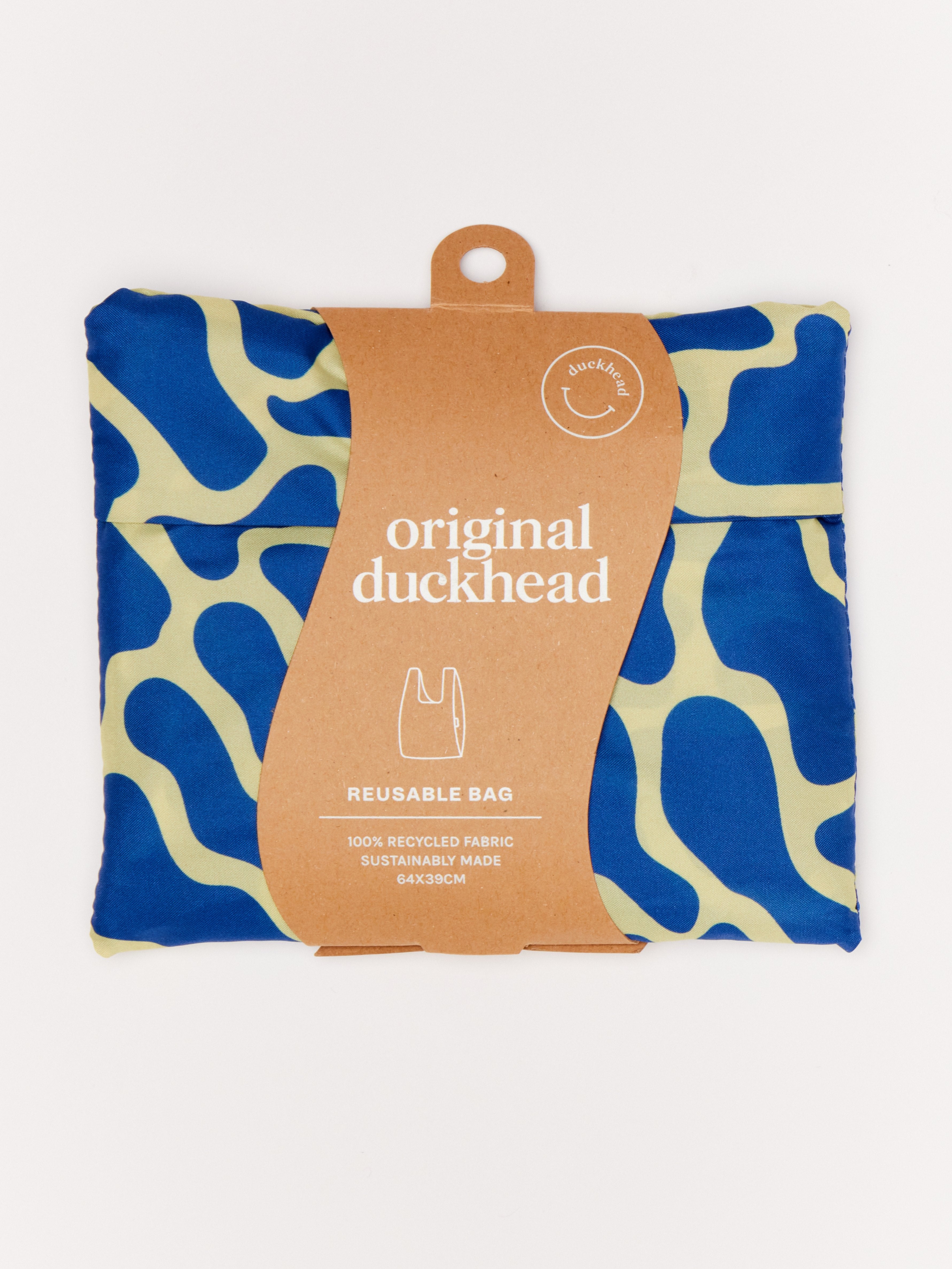 duckhead-the-bag-blue-ripples-einkaufstasche-wiederverwendbar image 5