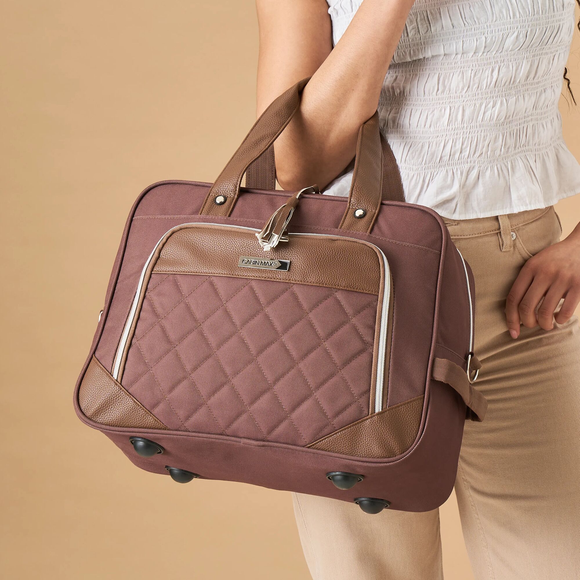 cabin-max-vela-24l-reisetasche-40x30x20-espresso-laptop image 6