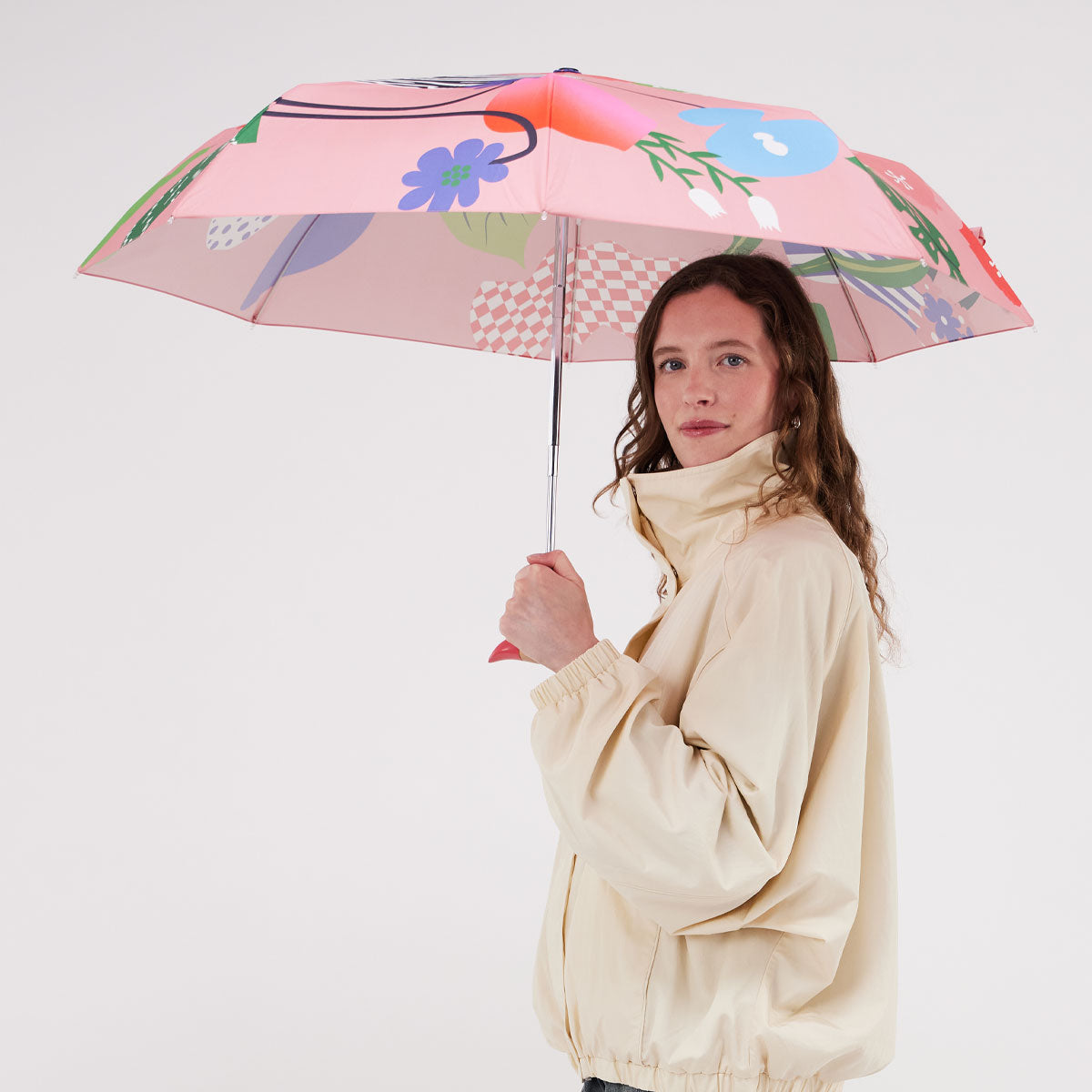 duckhead-the-duckhead-regenschirm-vases-muster-recycelt image 2